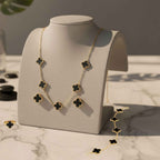 Black Clover Jewellery Set
