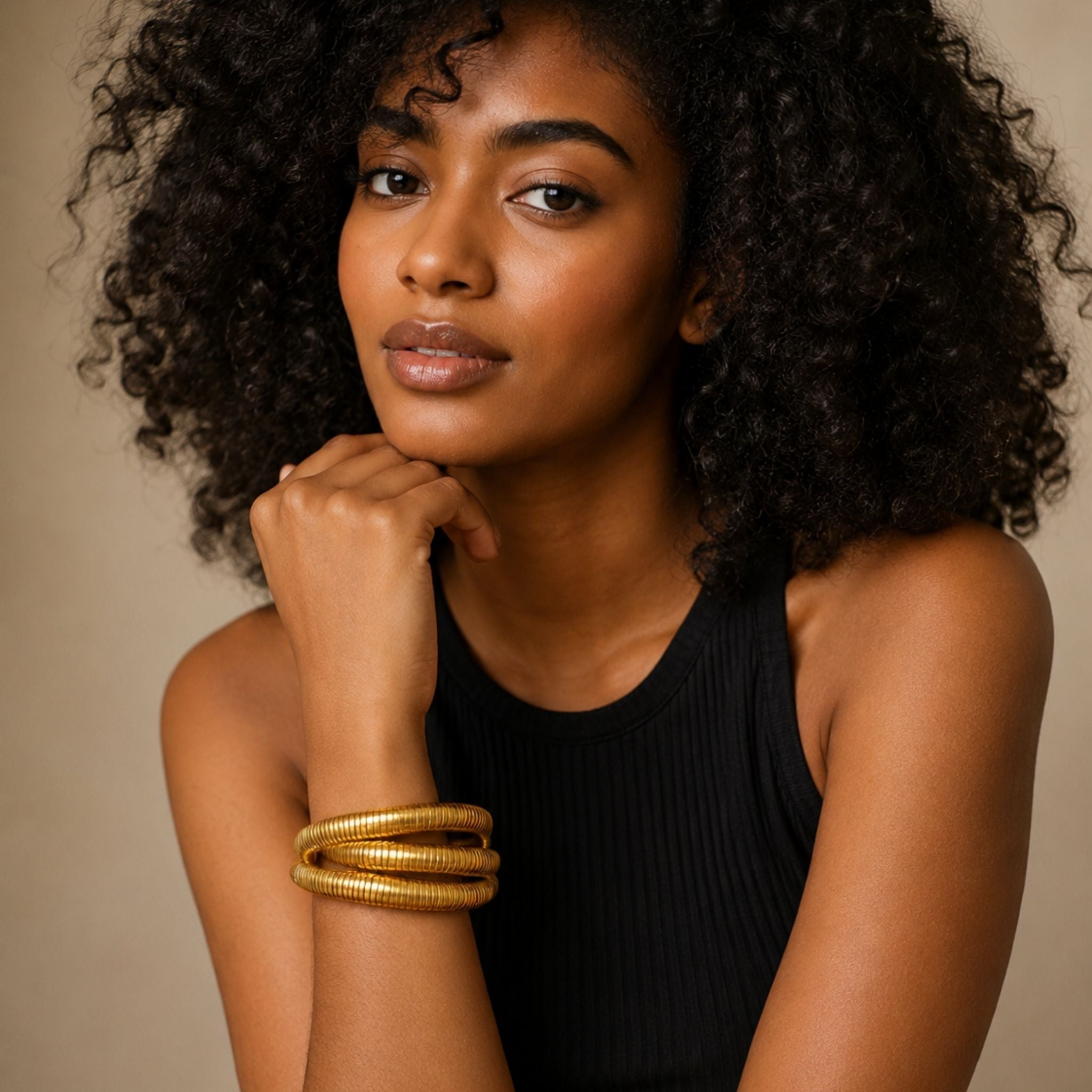 Bold Coiled Bangle