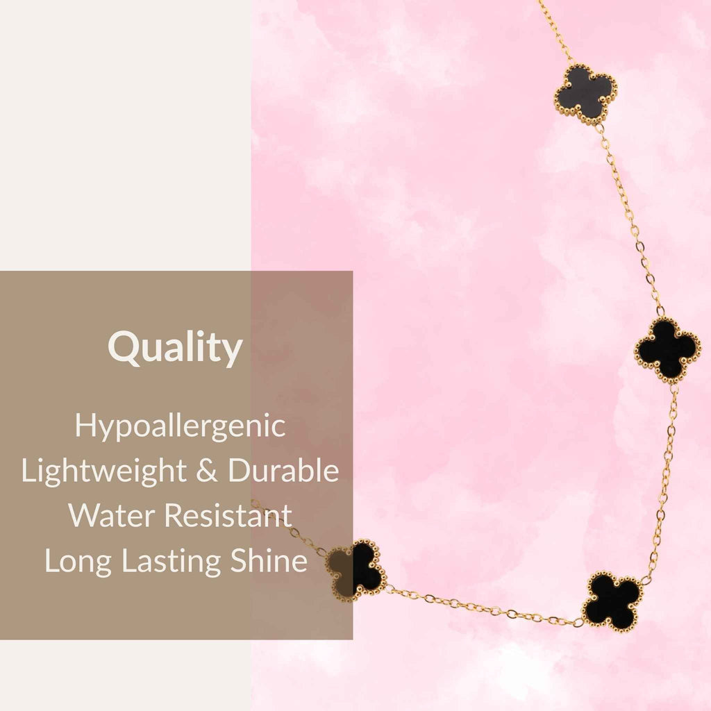Black Clover Jewellery Set