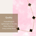 Black Clover Jewellery Set