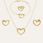 Aura Heart Jewelry Set