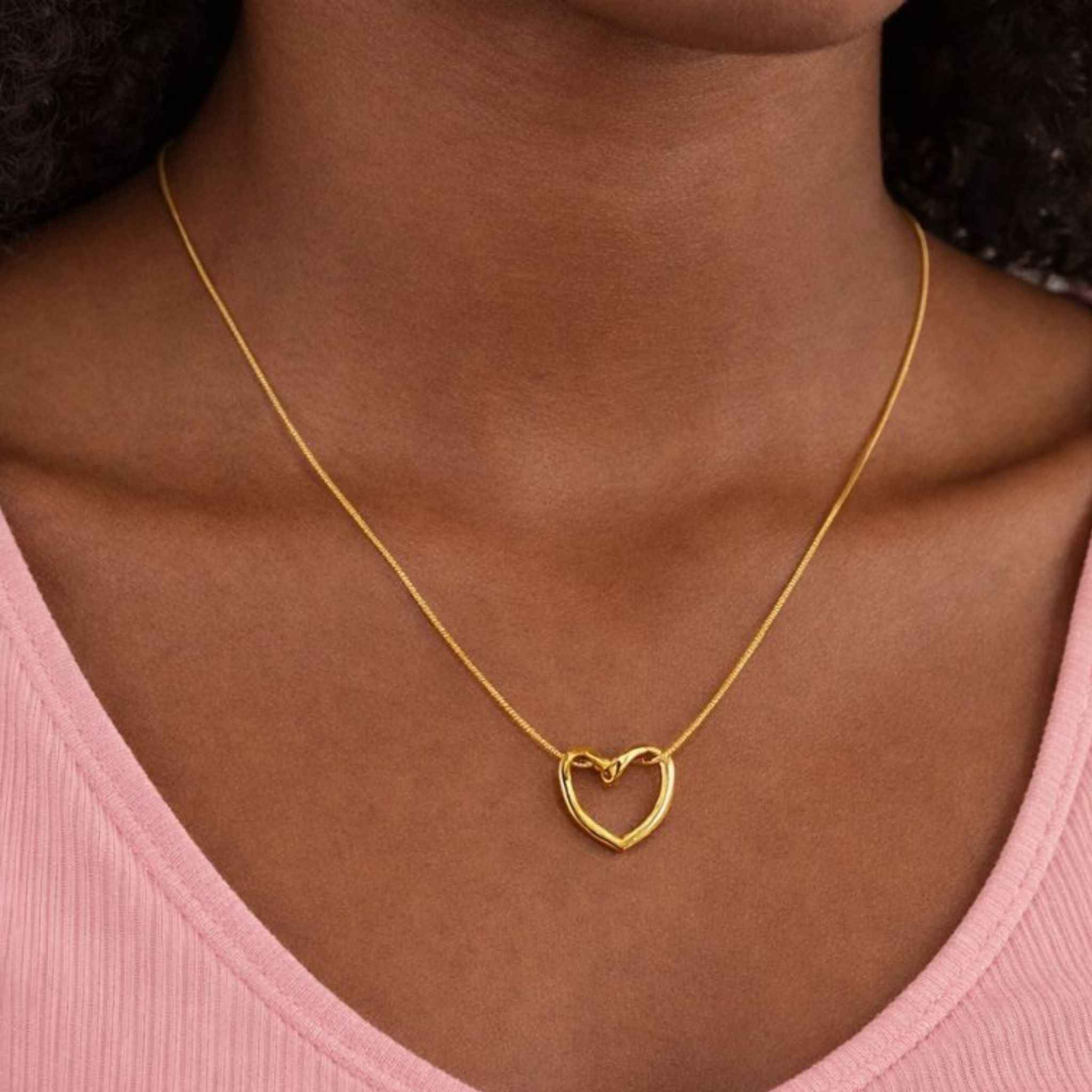 Aura Heart Jewelry Set