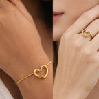 Aura Heart Jewelry Set