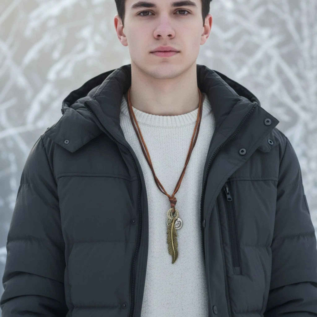 Wanderer Feather Pendant