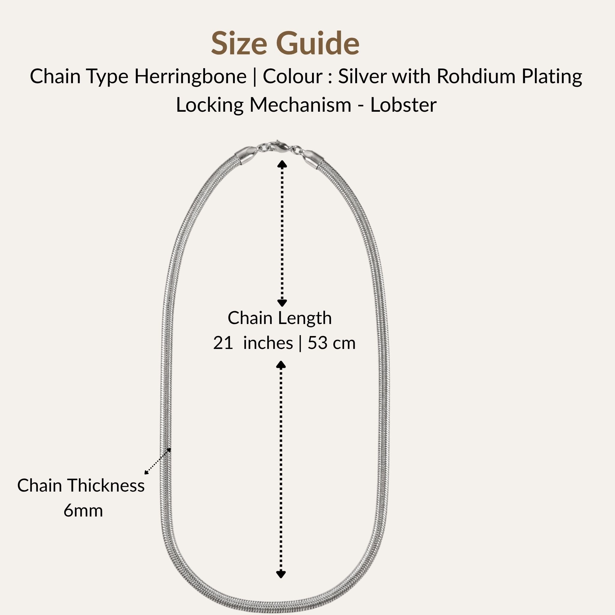Zenith Herringbone Chain