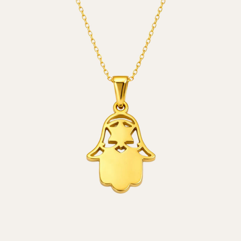 Mystic Hamsa Necklace