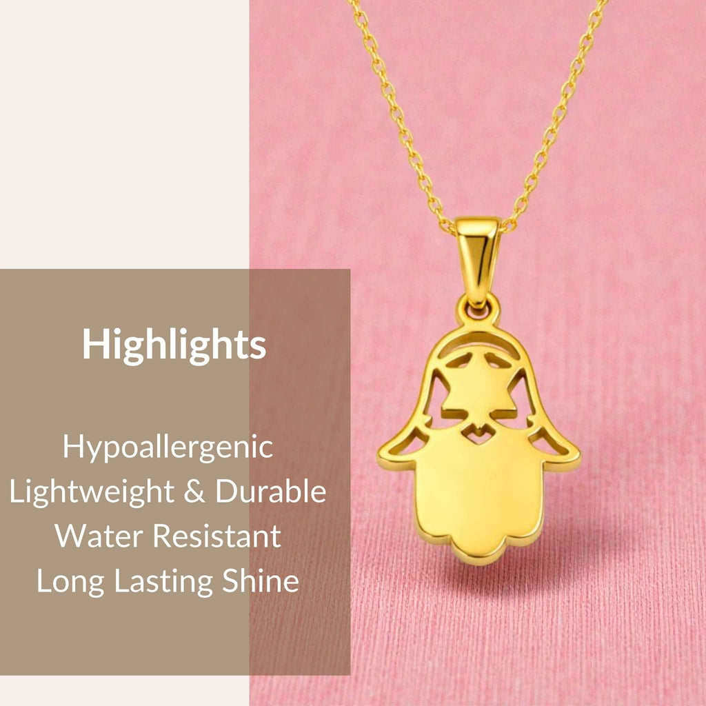 Mystic Hamsa Necklace