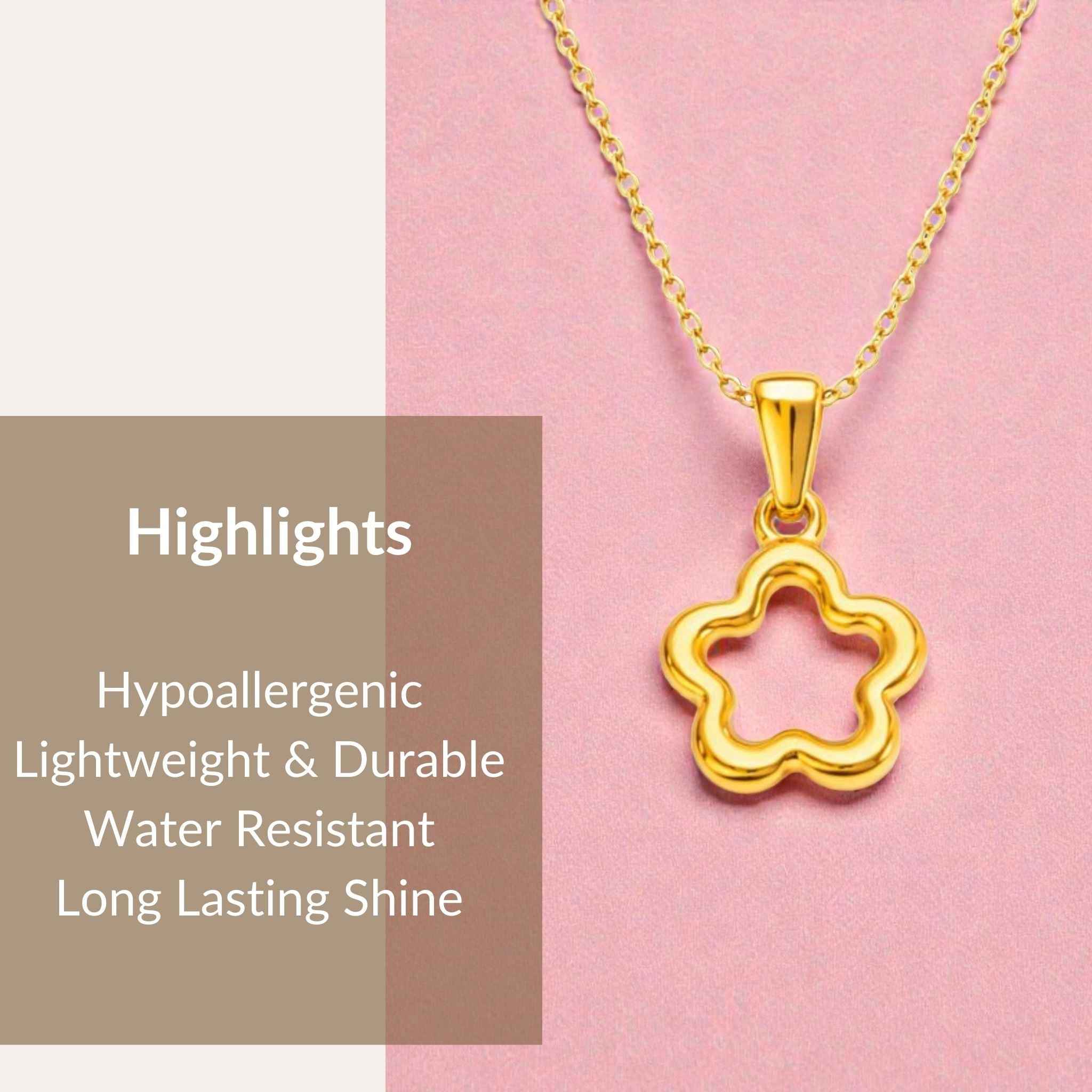 Floral Charm Necklace