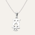 Silver Owl Necklace