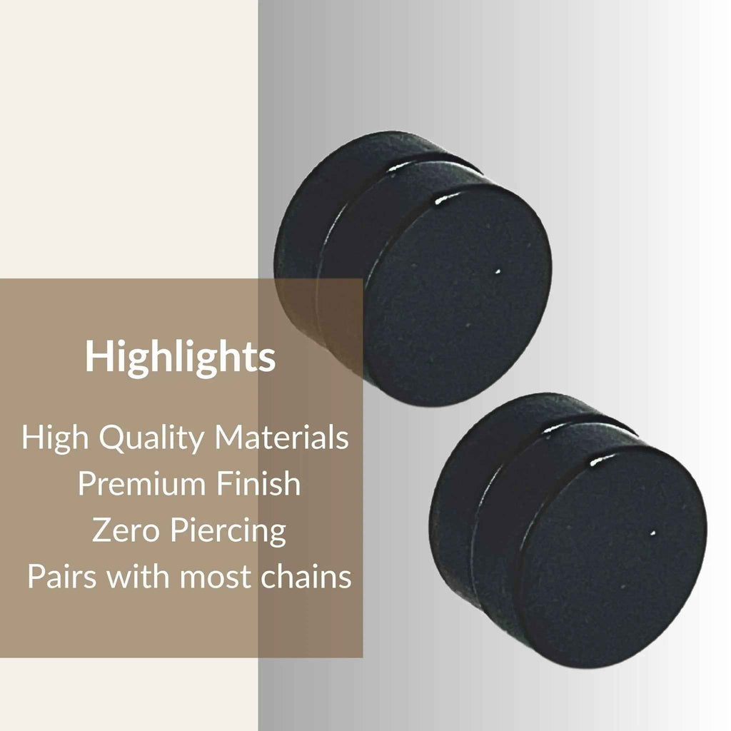 Noir Magnetic Studs