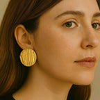 Textured Stud Earrings