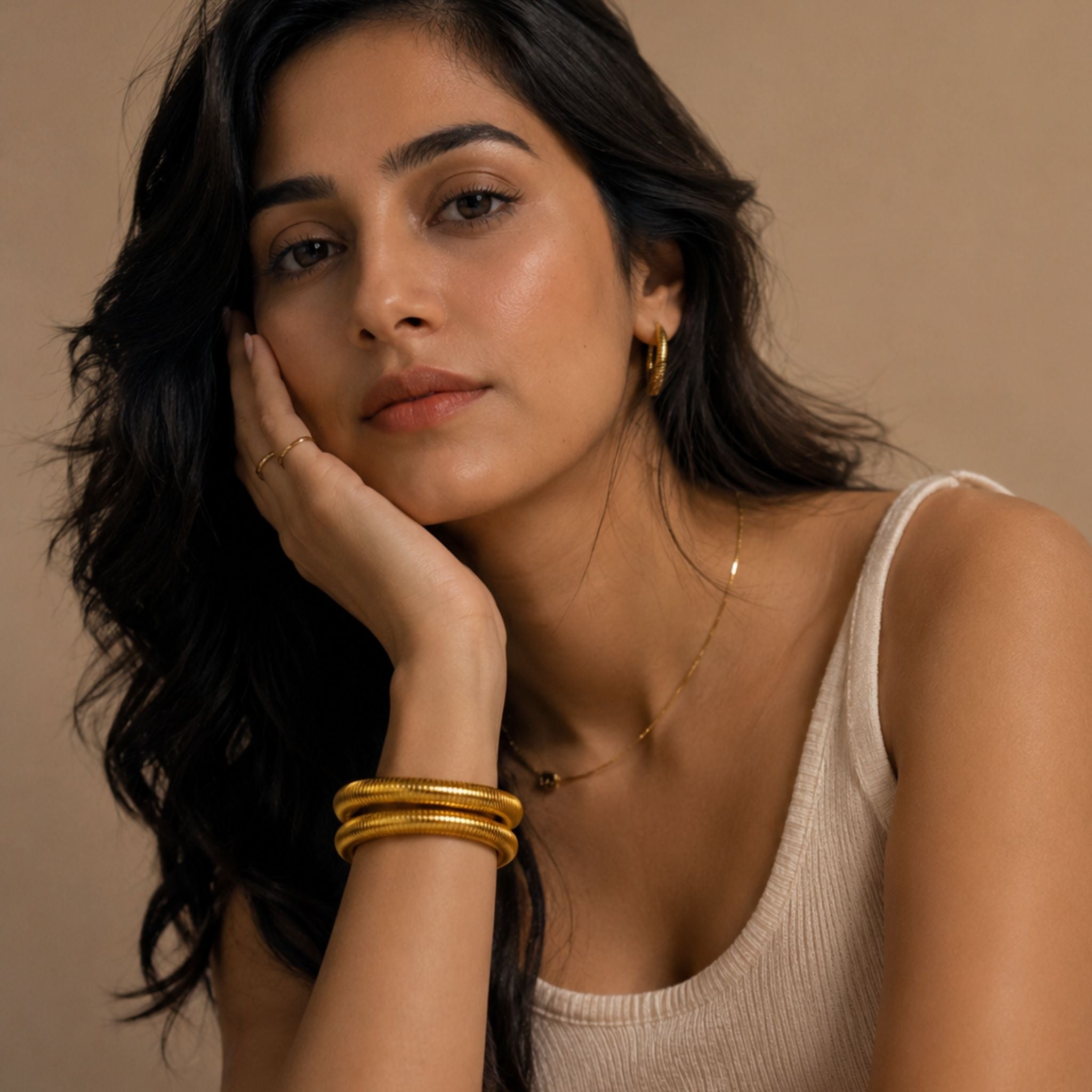 Bold Coiled Bangle