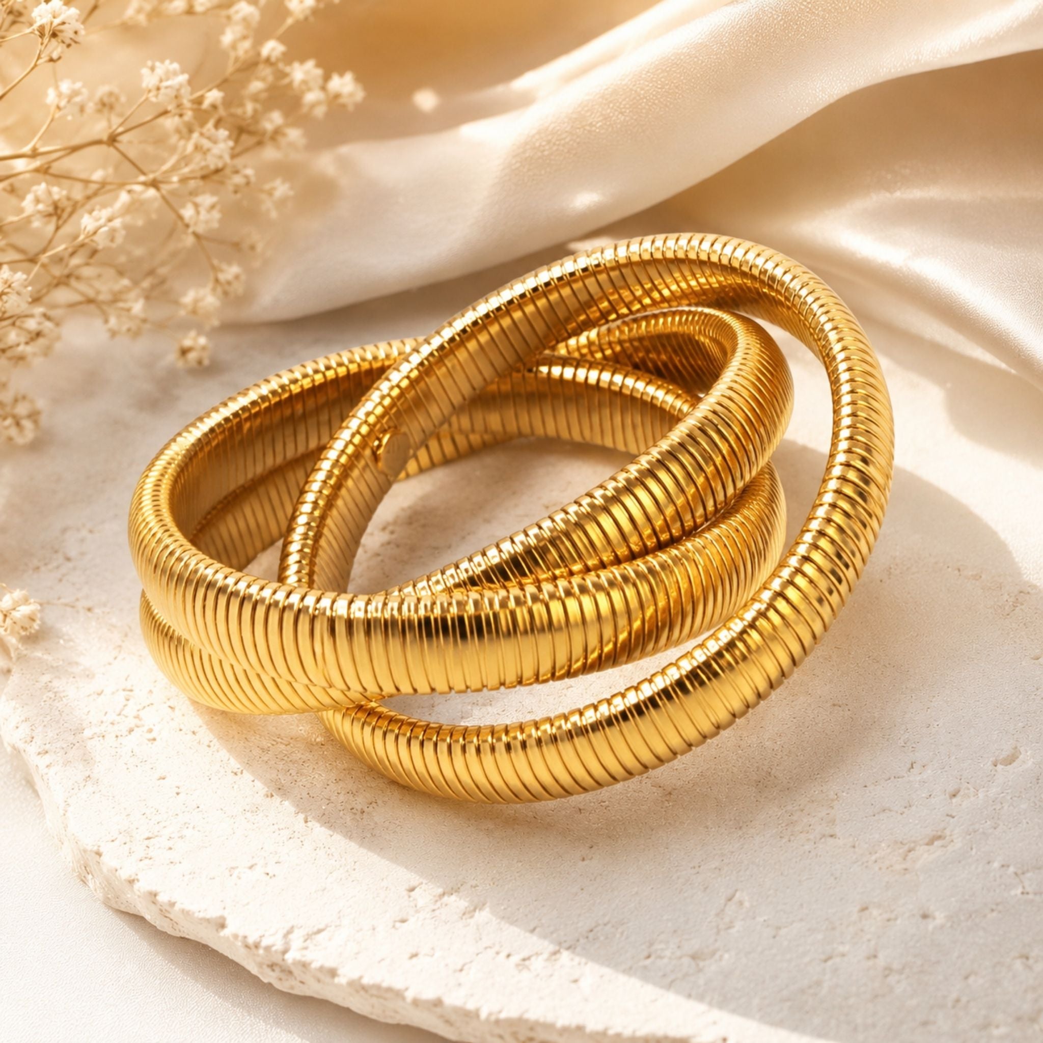Bold Coiled Bangle