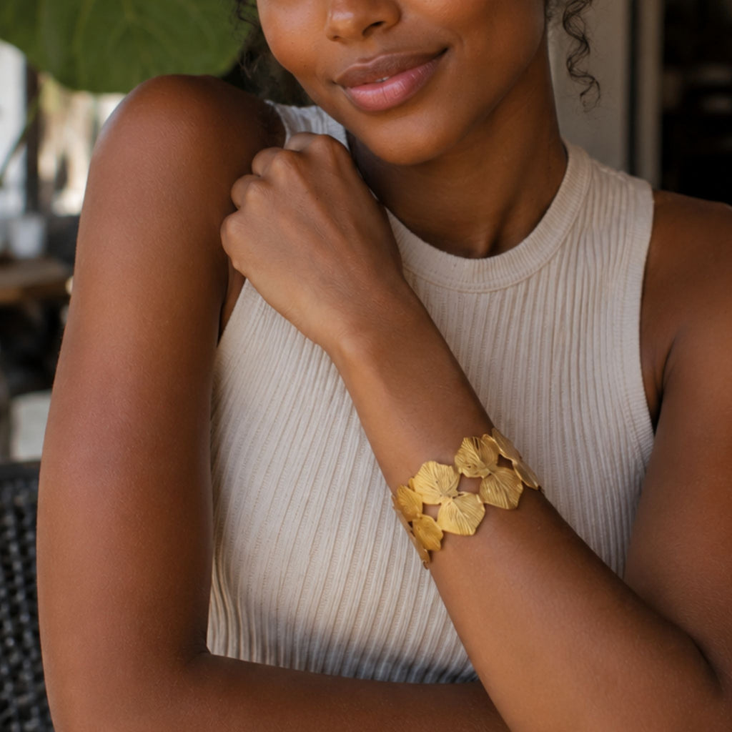 Cassia Leaf Bangle