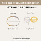 Dual-Tone Bangle