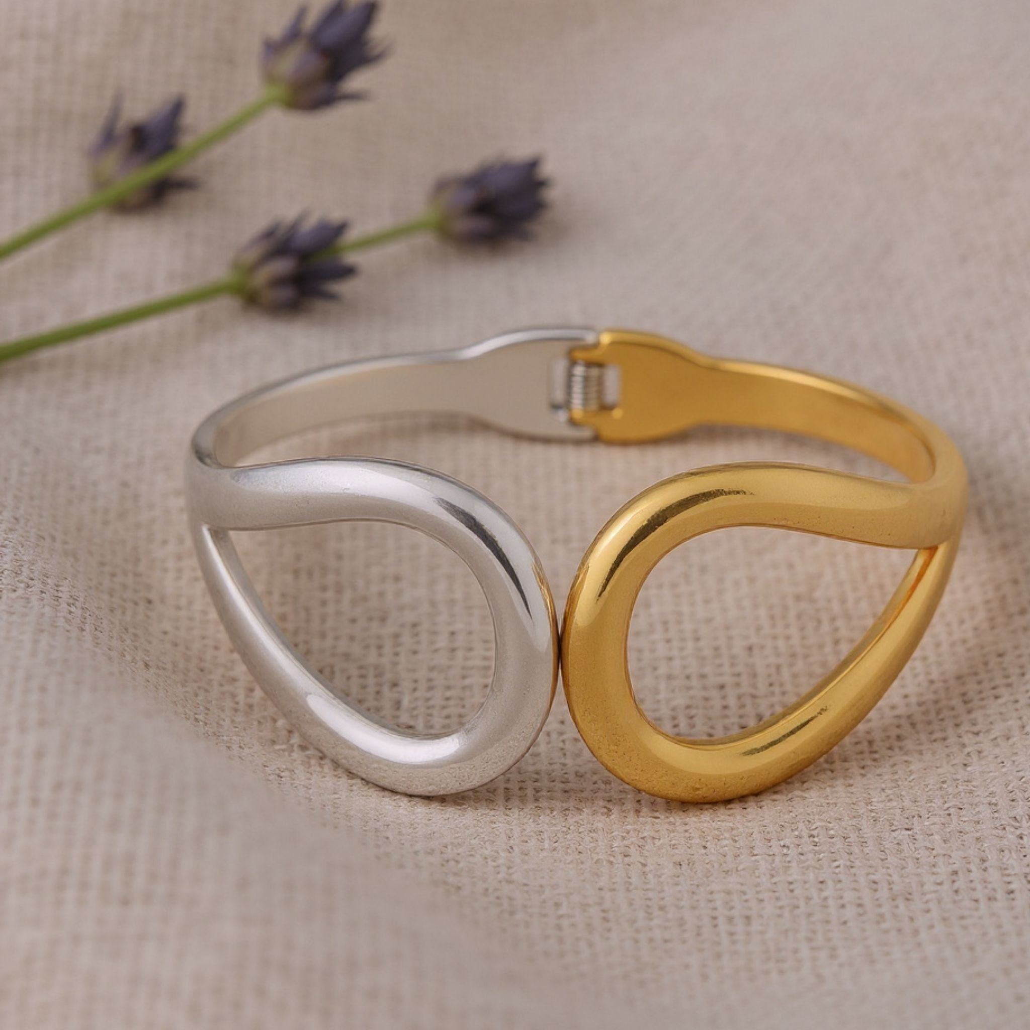 Dual-Tone Bangle