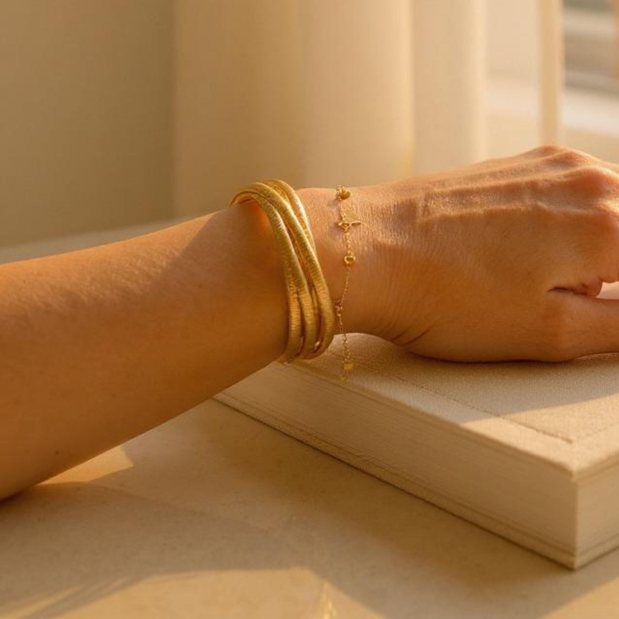 Helix Coil Bangle