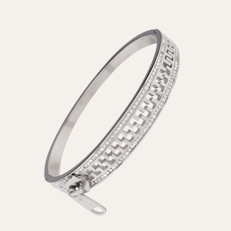 Luxe Zipper Bangle
