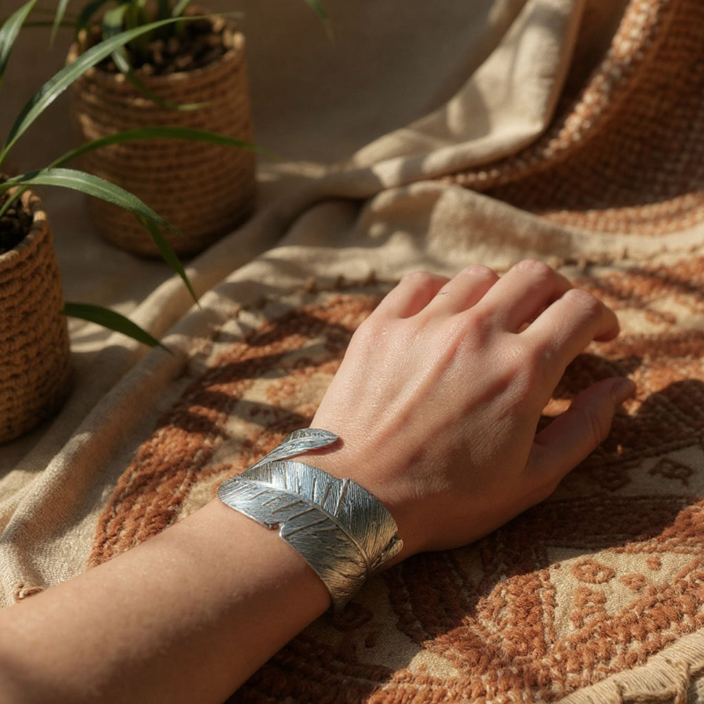 Vesta Feather Bangle