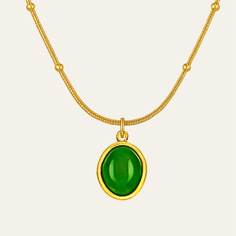 Emerald Haze Necklace