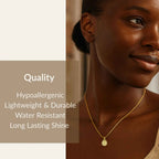 Caramel Dewdrop Necklace