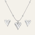 Silver Heartline Set N3VO