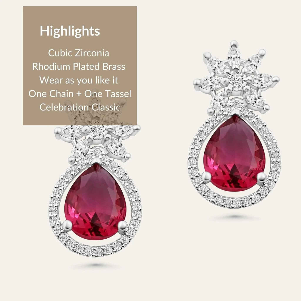 Crimson Star Jewelry Set