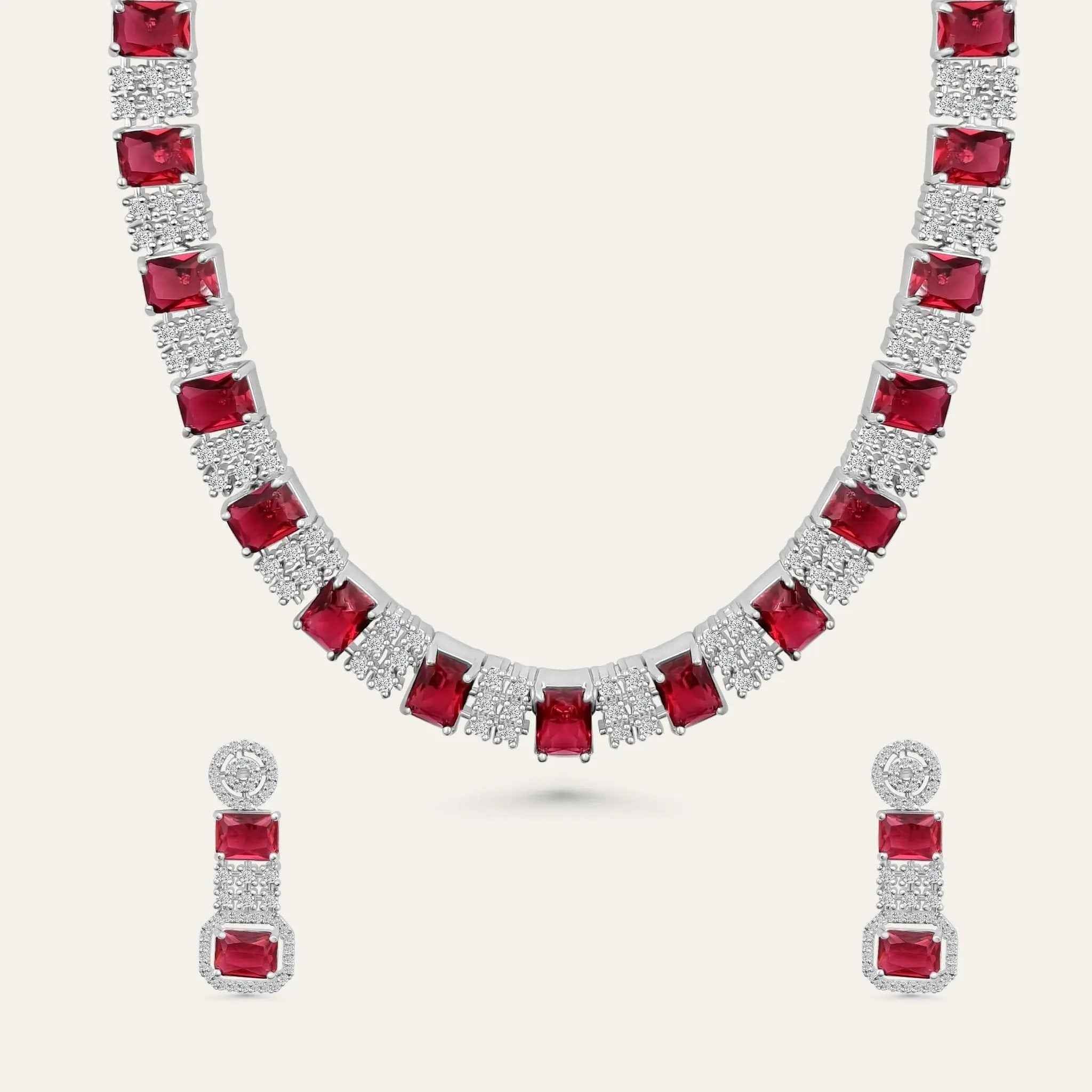 Crimson Royale Jewelry Set