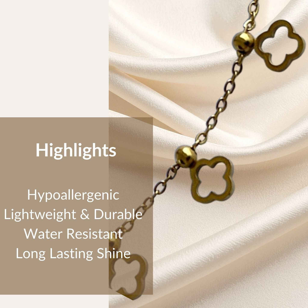 Nyra Clover Necklace