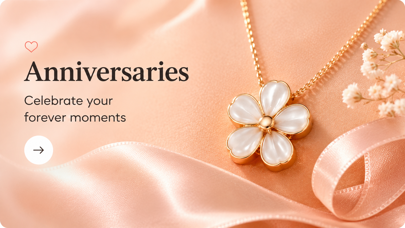 Luxury editorial banner